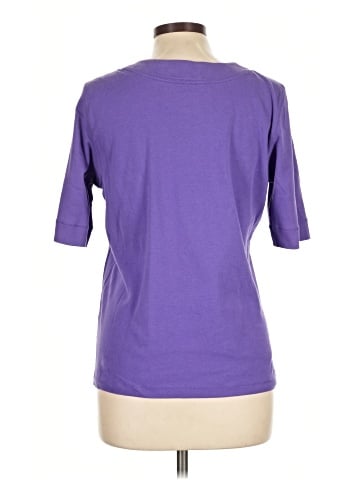 Christopher & Banks 3/4 Sleeve T-Shirt (view 2)