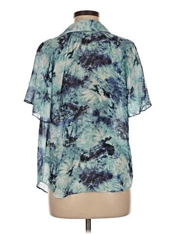 Carlisle Short Sleeve Silk Top (view 2)