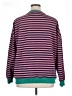 Zesica Stripes Purple Pullover Sweater Size XL - photo 2