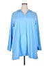 Lands' End Blue Poncho Size 2X - photo 1