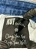 Kut from the Kloth Hearts Blue Jeans Size 14 - photo 4