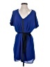 Francesca's 100% Polyester Blue Casual Dress Size S - photo 1