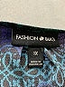 Fashion Bug 100% Polyester Blue Sleeveless Blouse Size 1X - photo 7