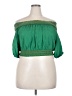 Buxom Curvy Green Short Sleeve Blouse Size 2X - photo 1