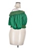 Buxom Curvy Green Short Sleeve Blouse Size 2X - photo 4