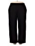Athletic Works Solid Black Casual Pants Size 20 - photo 1