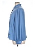 Banana Republic 100% Polyester Blue Long Sleeve Blouse Size XL - photo 5