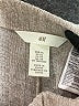 H&M Chevron-herringbone Silver Casual Skirt Size XL - photo 4