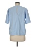 Ann Taylor Blue Short Sleeve Blouse Size M - photo 2