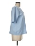 Ann Taylor Blue Short Sleeve Blouse Size M - photo 4