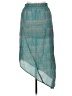 Peppermint 100% Polyester Teal Casual Skirt Size M - photo 2