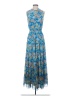 1.State 100% Polyester Floral Blue Casual Dress Size S - photo 1