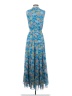 1.State 100% Polyester Floral Blue Casual Dress Size S - photo 2