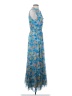 1.State 100% Polyester Floral Blue Casual Dress Size S - photo 4