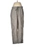 Athleta 100% Linen Chevron-herringbone Gray Linen Pants Size M - photo 1