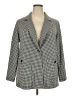 J.Jill Houndstooth Gray Blazer Size 2X - photo 1