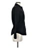 Boston Proper Black Long Sleeve Button-Down Shirt Size 6 - photo 4