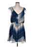 BCBGeneration 100% Polyester Blue Casual Dress Size L - photo 1