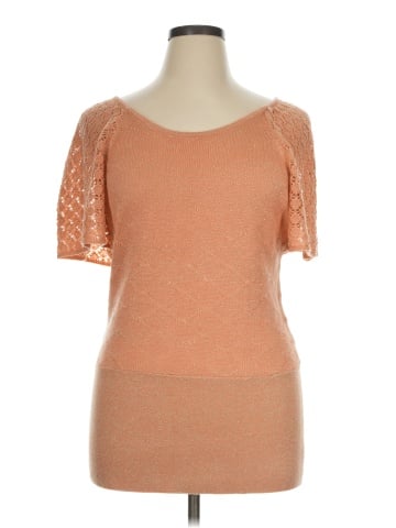 American Rag Cie Short Sleeve Blouse (view 1)