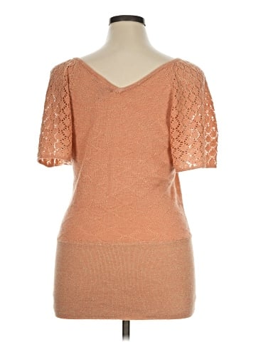American Rag Cie Short Sleeve Blouse (view 2)