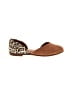TOMS Animal Print Brown Flats Size 5 - photo 1