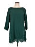 Reborn 100% Polyester Green Casual Dress Size L - photo 1