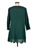 Reborn 100% Polyester Green Casual Dress Size L - photo 2