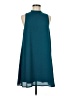 Everly Solid Teal Casual Dress Size M - photo 1