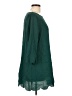 Reborn 100% Polyester Green Casual Dress Size L - photo 4