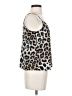 Banana Republic 100% Polyester Brown Sleeveless Top Size XS - photo 4