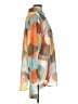 PrettyLittleThing 100% Polyester Color Block Orange Long Sleeve Blouse Size 12 - photo 4