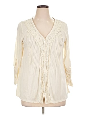 Style&Co 3/4 Sleeve Blouse (view 1)
