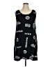 Baba 100% Cotton Graphic Black Casual Dress Size XL - photo 1
