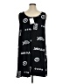 Baba 100% Cotton Graphic Black Casual Dress Size XL - photo 2