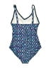 Speedo Tweed Blue One Piece Swimsuit Size 8 - photo 2