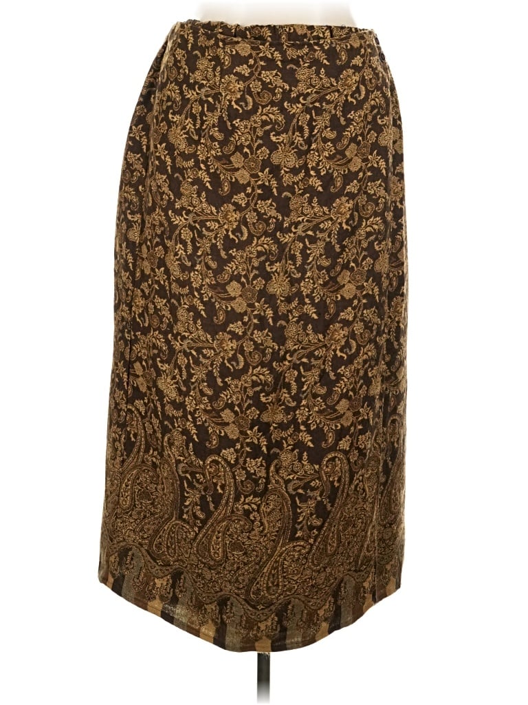 Pre-owned Sag Harbor Casual Skirt In Brown