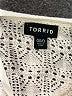 Torrid Ivory Cardigan Size Med - Lg Plus (00) - photo 7