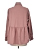 Thrill Brown Long Sleeve Button-Down Shirt Size M - photo 2