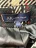 AK Anne Klein Plaid Black Coat Size M - photo 6