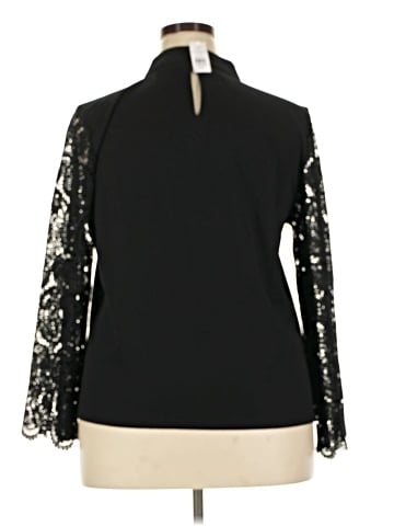 Ann Taylor Long Sleeve Blouse (view 2)