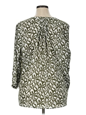 Jachs Girlfriend 3/4 Sleeve Blouse (view 2)