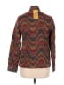 Koret Chevron-herringbone Burgundy Blazer Size 6 - 8 - photo 2