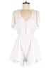 Trixxi Solid White Romper Size M - photo 1