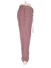 J.Crew 100% Polyester Print Burgundy Casual Pants Size 6 - photo 4