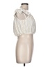 New Look Ivory Sleeveless Blouse Size 10 - photo 4