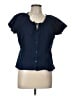 Eddie Bauer Blue Short Sleeve Blouse Size XL - photo 1