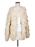 En Creme 100% Acrylic Ivory Cardigan Size S - photo 1