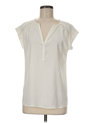 Ann Taylor Short Sleeve Blouse (view 1)