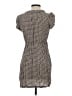 Zara Basic 100% Viscose Print Brown Ivory Casual Dress Size S - photo 2