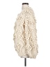 En Creme 100% Acrylic Ivory Cardigan Size S - photo 5